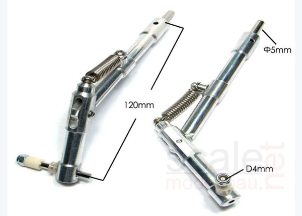 ScaleMod gefederte Fahrwerksbeine 2-Bein Kit 120 mm  ( SC.003.017 )
