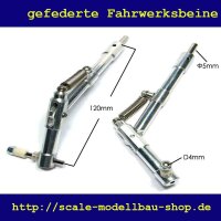 ScaleMod gefederte Fahrwerksbeine 2-Bein Kit 120 mm  ( SC.003.017 )