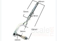ScaleMod gefedertes Fahrwerksbein 136 mm  ( SC.003.020 )
