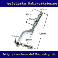 ScaleMod gefedertes Fahrwerksbein 108 mm  ( SC.003.021 )