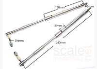 ScaleMod gefederte Fahrwerksbeine 2-Bein Kit 240 mm  (...