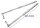 ScaleMod gefederte Fahrwerksbeine 2-Bein Kit 240 mm  ( SC.003.022 )