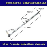 ScaleMod gefedertes Fahrwerksbein 240 mm  ( SC.003.023 )