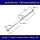 ScaleMod gefedertes Fahrwerksbein 240 mm  ( SC.003.023 )