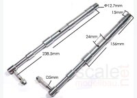 ScaleMod gefederte Fahrwerksbeine 2-Bein Kit 238,5 mm  (...