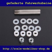 ScaleMod gefederte Fahrwerksbeine 2-Bein Kit 169 mm  ( SC.003.031 )