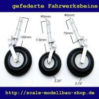 ScaleMod gefederte Fahrwerksbeine 3-Bein Kit 120/106 mm...