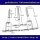 ScaleMod gefederte Fahrwerksbeine 3-Bein Kit 125/115 mm  ( SC.003.042 )