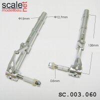 ScaleMod gefederte Fahrwerksbeine 2-Bein 12,7mm / 5mm...