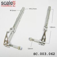 ScaleMod gefederte Fahrwerksbeine 2-Bein 12,7mm / 5mm...