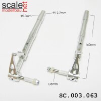 ScaleMod gefederte Fahrwerksbeine 2-Bein 12,7mm / 5mm...