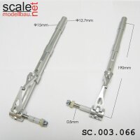 ScaleMod gefederte Fahrwerksbeine 2-Bein 12,7mm / 5mm...