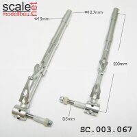 ScaleMod gefederte Fahrwerksbeine 2-Bein 12,7mm / 5mm...