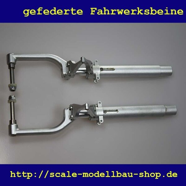 ScaleMod gefederte Fahrwerksbeine P51 2-Bein Kit 186 mm  ( SC.003.068 )