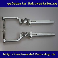 ScaleMod gefederte Fahrwerksbeine P51 2-Bein Kit 186 mm...