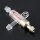 ScaleMod Leichter Kraftstoff-T-Filter Alu 36 mm zerlegbar Champagner  (  )