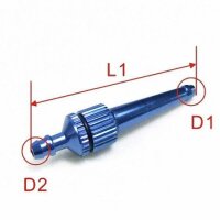 ScaleMod Kraftstoffzapfpistole Blau 43 mm  (  )