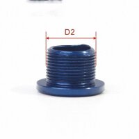 ScaleMod Kraftstoff-Verschluss mit Kraftstoff-Einfüllstutzen Blau (2Stk)  (  )