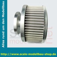 Scalemod Luftfilter für Benzinmotoren 20-60cc 65mm  (  )