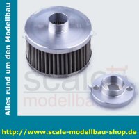 Scalemod Luftfilter für Benzinmotoren 20-60cc 65mm  (  )