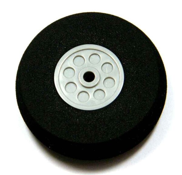 ScaleMod Rad mit Moosgummi Reifen D20x11 mm 2mm Achse  ( SC.005.001 )