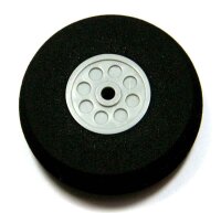 ScaleMod Rad mit Moosgummi Reifen D20x11 mm 2mm Achse  (...