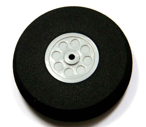 ScaleMod Rad mit Moosgummi Reifen D25x11 mm 2mm Achse  ( SC.005.002 )