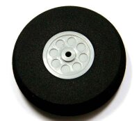 ScaleMod Rad mit Moosgummi Reifen D25x11 mm 2mm Achse  (...