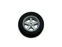ScaleModMod extra leichtes Rad mit Moosgummi Reifen 30x7...