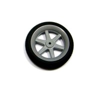 ScaleModMod extra leichtes Rad mit Moosgummi Reifen 50x13...