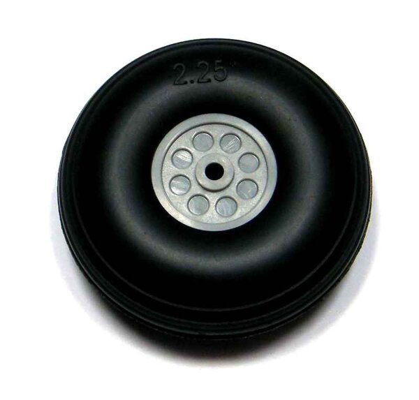 ScaleModMod Rad mit PU Reifen 57,15x22 mm Achse 4mm  ( SC.005.036 )