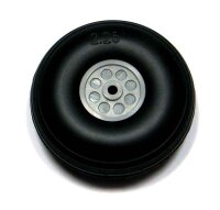 ScaleModMod Rad mit PU Reifen 57,15x22 mm Achse 4mm  (...