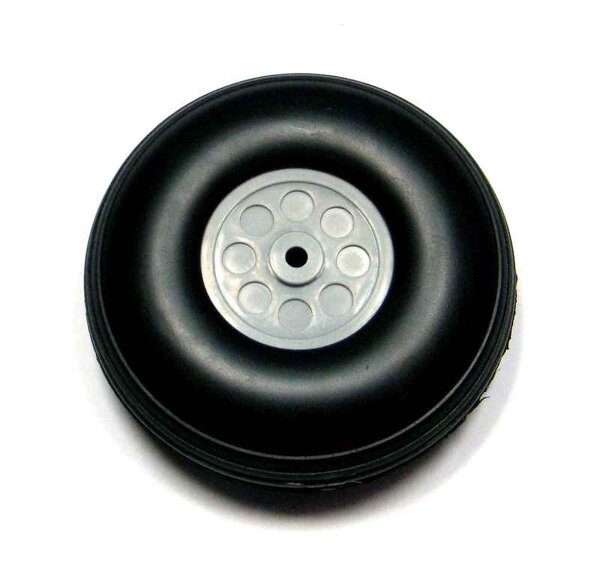 ScaleModMod Rad mit PU Reifen 76,2x30 mm Achse 4mm  ( SC005.039 )