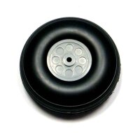 ScaleModMod Rad mit PU Reifen 76,2x30 mm Achse 4mm  (...