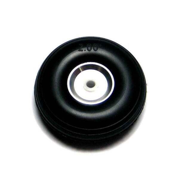 ScaleModMod Rad mit Gummi Reifen 50,8x20mm Achse 3 mm  ( SC.005.051 )