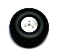 ScaleModMod Rad mit Gummi Reifen 57,15x22mm Achse 4 mm  (...