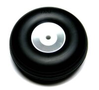 ScaleModMod Rad mit Gummi Reifen 101,6x35mm Achse 5 mm  (...