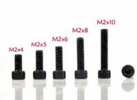 ScaleMod Zylinderschrauben 12,9 Inbus DIN912-1983 M2x4...