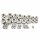 ScaleMod 6Kant Muttern Edelstahl M1,6 ca. 100 Stk DIN 934  (  )