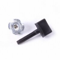 ScaleMod Nylon Flügelschrauben mit Einschlagmutter...
