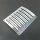 ScaleMod Kühler- / Lüftungshaube 120 x 100 x 0,5 mm Silber  (  )