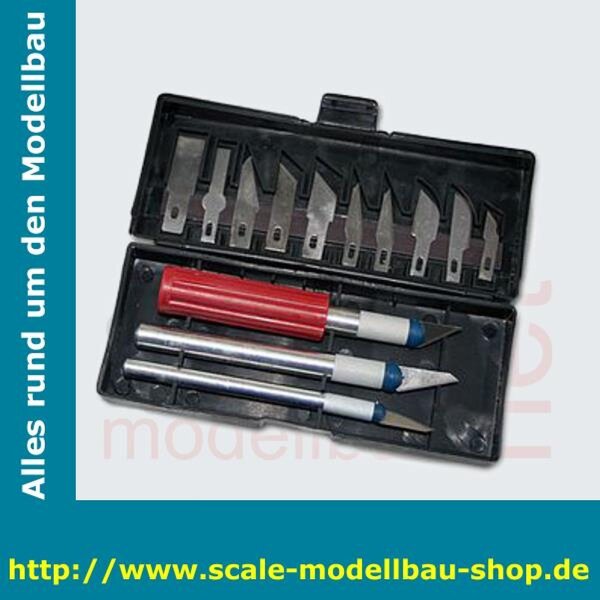 ScaleMod Präzisions Schnitzmesser Satz 16-teilig  (  )
