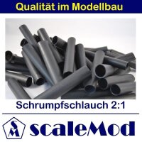 scaleMod Schrumpfschlauch 2:1 4,0 mm schwarz 5 m  (...