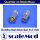 scaleMod Goldkontaktstecker 6,0 mm Stecker/Buchse (5 Paar)  ( SC.10.0006 )