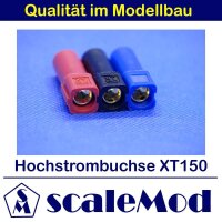 scaleMod Hochstrombuchse XT150 (3Stk je 1x blau, schwarz,...