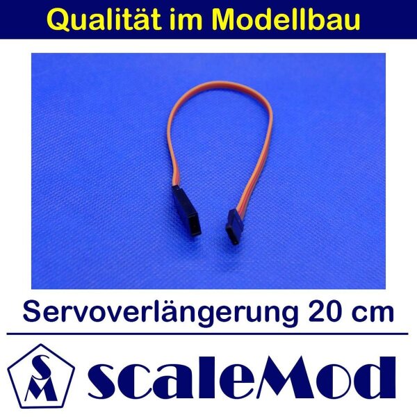 scaleMod Servoverlängerung 26AWG 20cm (5 Stk)  ( SC.11.0003 )