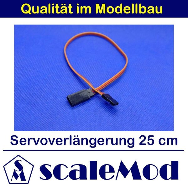 scaleMod Servoverlängerung 26AWG 25cm (5 Stk)  ( SC.11.0004 )