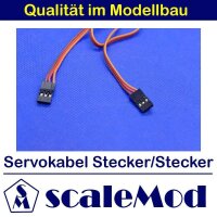 scaleMod Servokabel JR Stecker/Stecker 26AWG 10cm (5 Stk)...