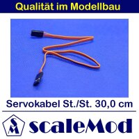 scaleMod Servokabel JR Stecker/Stecker 26AWG 30cm (5 Stk)...