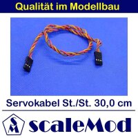 scaleMod Servokabel JR Stecker/Stecker 22AWG Twisted 60cm...